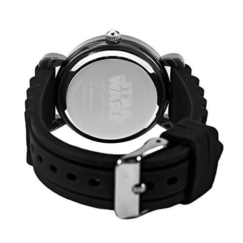 Image of STAR WARS Kids' Plastic Time Teacher Analog Quartz Silicone Strap Watch