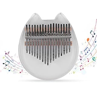 Pouce Doigt Piano 17 Touches Mini Kalimba Pouce Piano Acrylique Ours Motif Conseil Doigt Piano Facile À Jouer Instrument… - Les Beatles, Paul McCartney, John Lennon, RIngo Starr, George Harrison