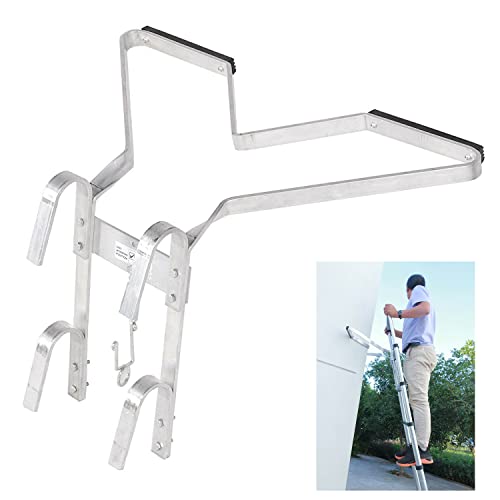 Espaciador de escalera, accesorios de escalera, antideslizante, deslizante lateral, universal para escaleras de extensión, techo de escalera multiusos, ventana de pared plana Cover