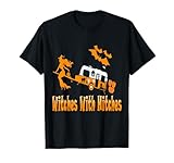 Witches With Hitches Camper RV Camper Camping Halloween T-Shirt