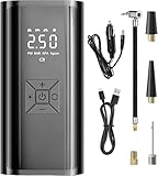 ELNas Gonfleur Pneu Portable pour Lexus GS 200t 300 350 350h 450h F Sport, Compresseur d'air Portable Intelligent Multifonction électrique Pompe à Air Voiture ELNas Gonfleur Pneu Portable pour Lexus GS 200t 300 350 350h 450h F Sport, Compresseur d'air Portable Intelligent Multifonction électrique Pompe à Air Voiture