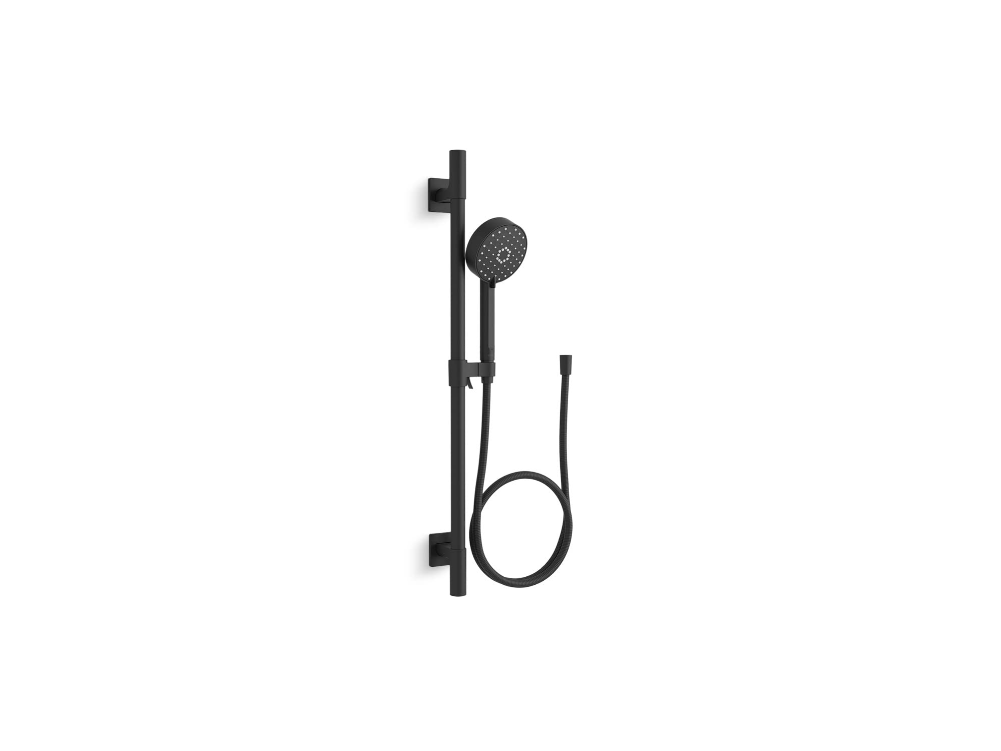 Douche à main KOHLER Premium Awaken G110 noir mat, design épuré haute qualité