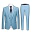 1 Button Sky Blue