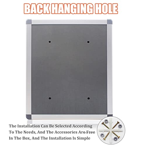 32-150-Position Aluminum Alloy Key Box, Key Cabinet Manager,Large Key Storage Cabinet With Lock,Color Key Label Sticker And Hook (Color : Silver, Size : 48) #TOP3