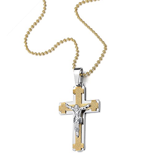 COOLSTEELANDBEYOND Gesù Cristo Crocifisso Croce