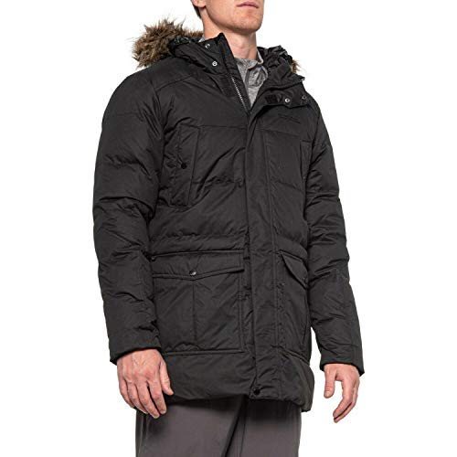 Regatta Great Outdoors Men Jacket Coat Down Parka 600 Black L $250