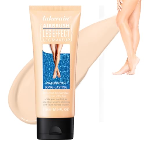 COWANIEE Leg Makeup to Cover Veins Waterproof, Long Lasting & Sweatproof No Transfer, Body Makeup for Scars, Tattoo Cover Up(#1Lvory White)