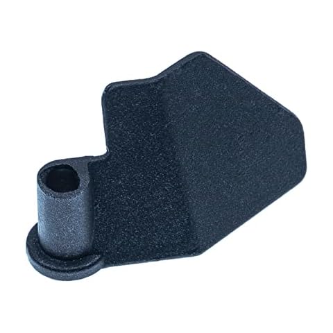 vhbw Varilla amasar compatible con Clatronic BBA2450, BBA2605, BBA2864, BBA2866 panificadora - Batir, 6,5 x 3,8 cm, aleación de aluminio, negro Cover