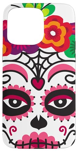 �V���K�[�X�J�� Day Of The Dead �g���f�B�V���i���X�P���g���X�J�� �X�}�z�P�[�X iPhone 15 Pro Max �p