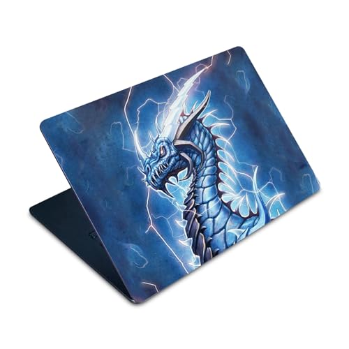 Vinyle Autocollant Dragons 2 pour MacBook Air 15 M2 Protection Design Christos Karapanos