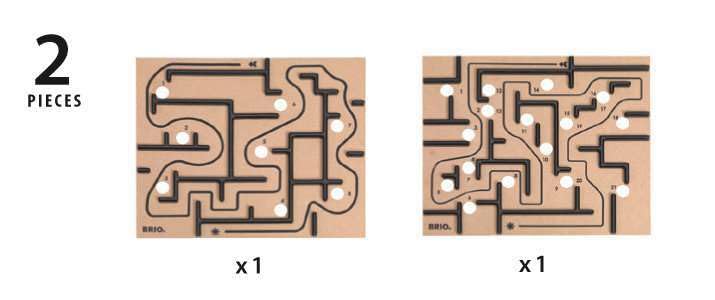 Jeu de labyrinthe avec 2 planches au meilleur prix sur