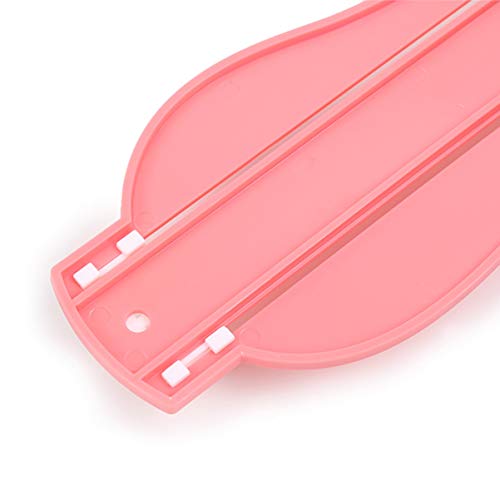 Milisten Kids Foot Measurement Device Professional Shoe Sizer Foot Measuring Gauge For Buying Shoes Size Measuring Chart Foot Gauge Pink #TOP2