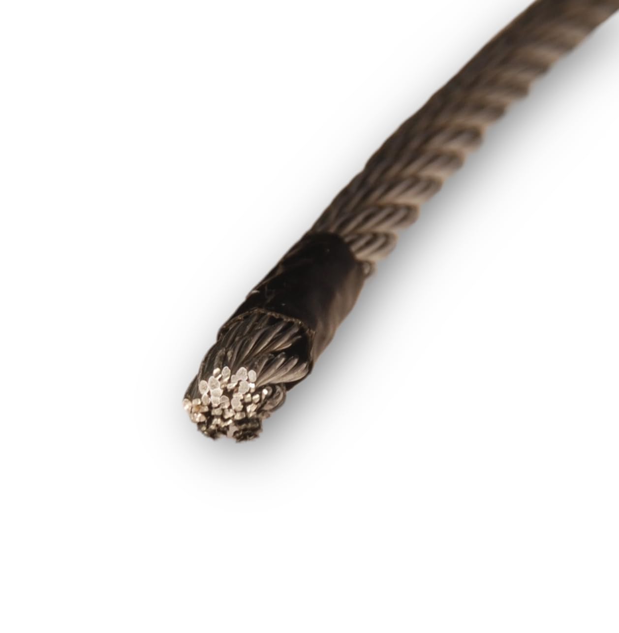Chapuis - Cable de tracción sin revestir, acero duro galvanizado, carga de trabajo indicativa 392 kg, diámetro 6 mm, longitud 50 m, elevación y remolque