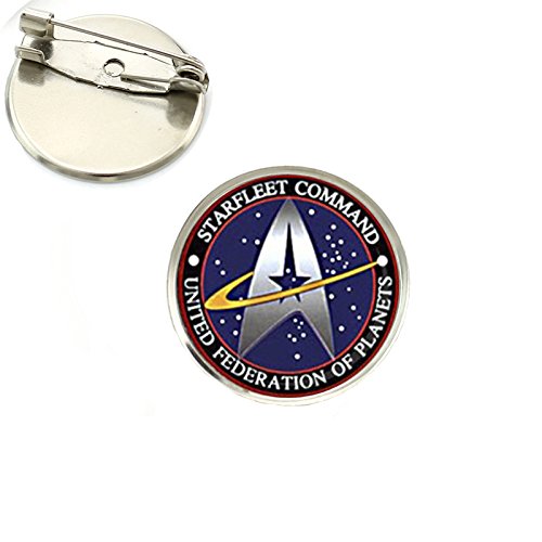  Star Trek Starfleet Command Cosplay Metall Pin...