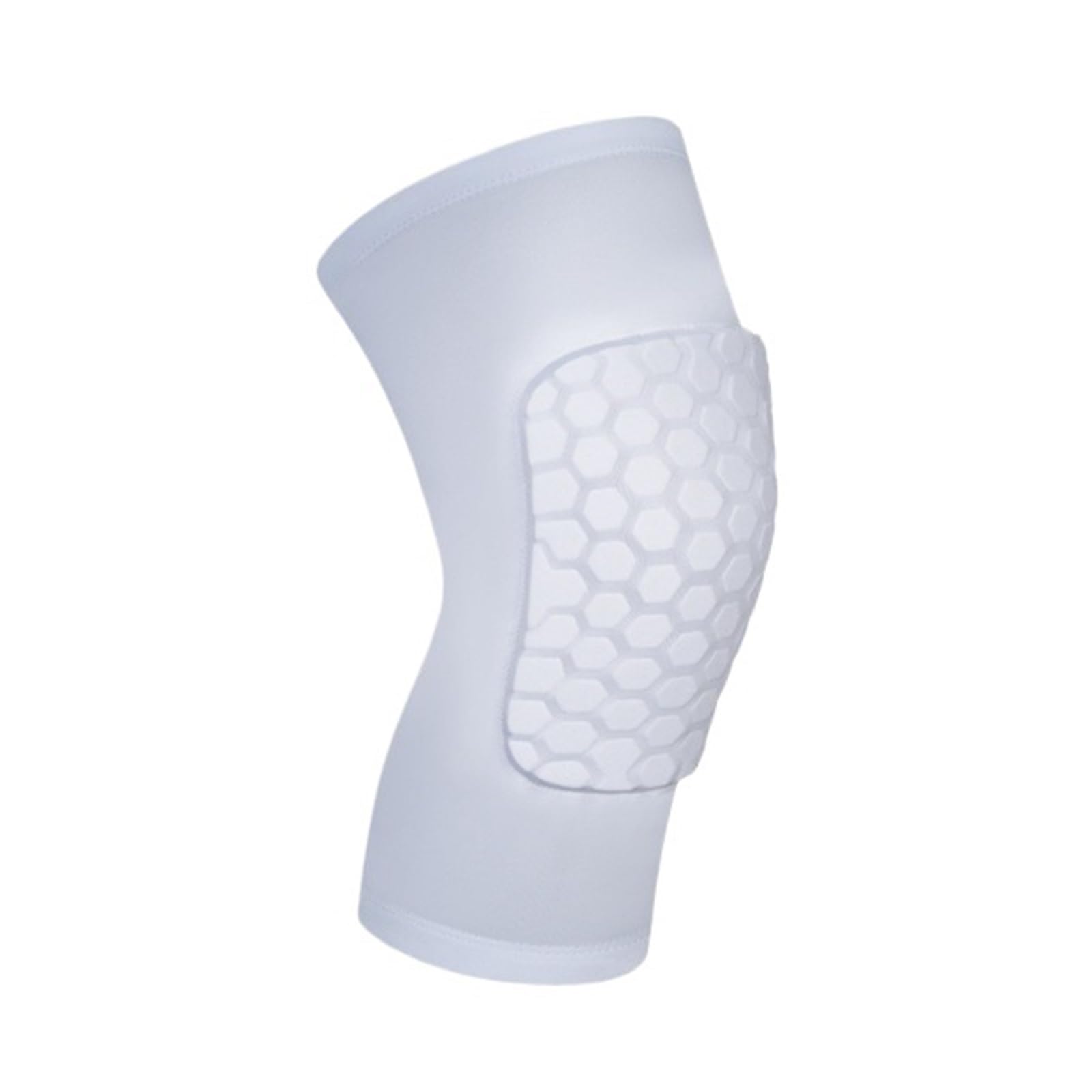 Rodillera Un Par De Rodilleras For Fútbol, ​​Correr con Compresión Y Soportes For Piernas Protector Trabajo(White,XXL)