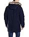 London Fog Men's Snorkel Parka with Bib, Black, XL