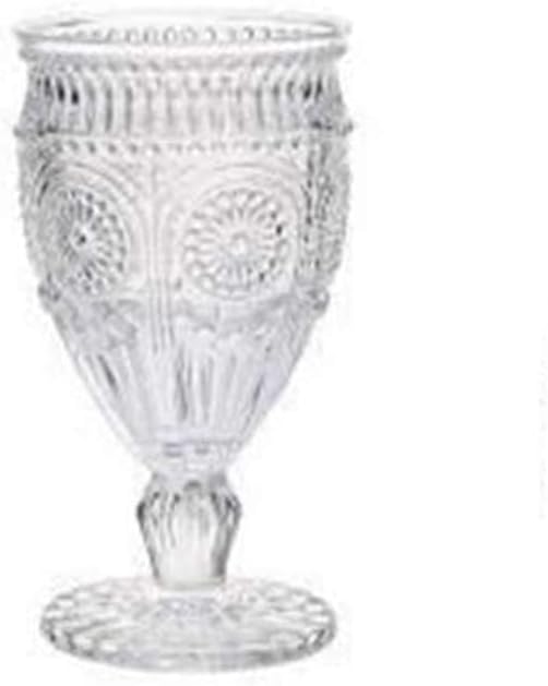 Relief Wine Glass Creative Vintage Red Cup Lead-free Juice with Phnom Penh Home Wedding Party Goblet 350ml Gifts