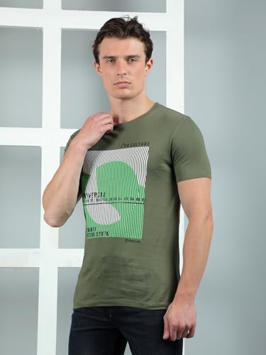 Image of Dollar Pack of 1 Cotton Printed Men Tshirt