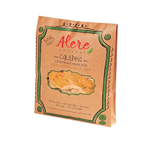 Biscoito Com Biomassa De Banana Verde Cajulinha Sem Glúten Alere Gourmet 70g