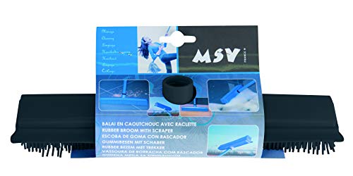 MSV Kehrbesen Besen Gummibesen Gartenbesen Haushalts Haushaltsreinigung Tierhaare