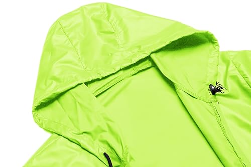 Coofandy Men'S Cycling Windbreaker Jackets Lightweight Windproof Packable Rain Jackets thumb #4