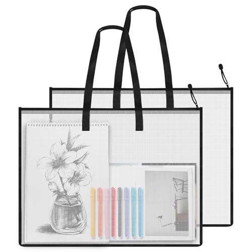 Pochette étanche pour étudiants en art : protégez vos grands dessins de l'eau