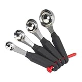 GoodCook Touch 4-Piece Stainless Steel Assorted Measuring Spoon Set