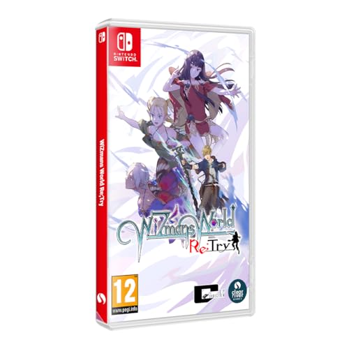 WiZmans World Re;Try NS para jugar en modo portátil JRPG clásico de turnos