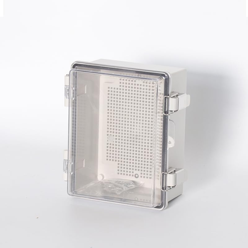 Miniatura 2 de Caja de conexiones eléctrica de plástico eléctrico, caja de distribución de plástico eléctrico, caja de distribución de plástico eléctrico, gris con