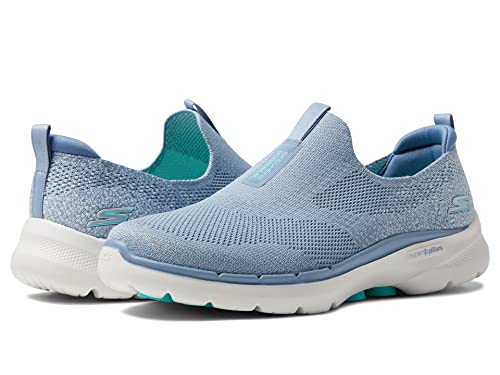 Image of Skechers Women Go Walk 6 Glimmering Slip On Shoe