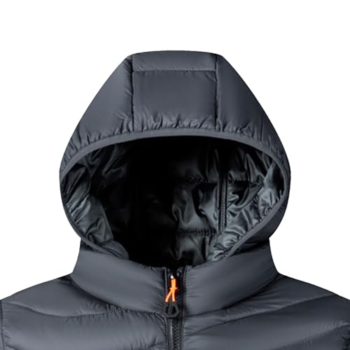 Doudoune légère homme imperméable à capuche compressible