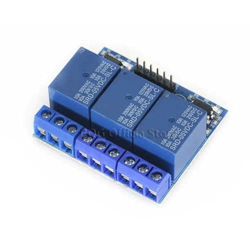 Relais 3 canaux 3.3V 5V à isolation optocoupleur protégeant vos circuits contre les surtensions - 3