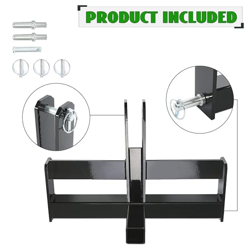 Image of ECOTRIC 3 Point Trailer Receiver with Suitcase Weight Brackets Category 1