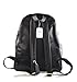 Coach Pebbled Leather Backpack F37410 Black (Black Brown)