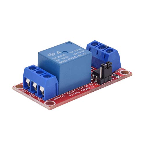 image for Valefod DC 5V Relay Module 1-Channel Relay Switch with Optocoupler Iso