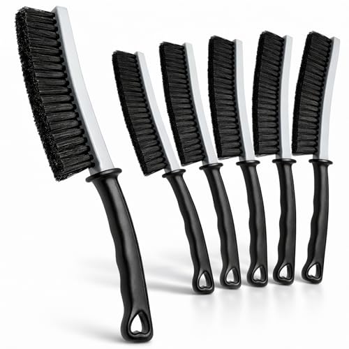 Cepillo De Limpieza De Grietas Y Juntas Pack 6 Cerdas Duras Para Azulejos Baño Y Cocina Cepillo Limpia Juntas Multifuncional Hogar Hkaizen