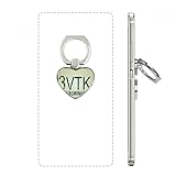 DIYthinker Américaine USA Voiture numéro de téléphone cellulaire modèle de Coeur Anneau Support à Support Universel Support Cadeau