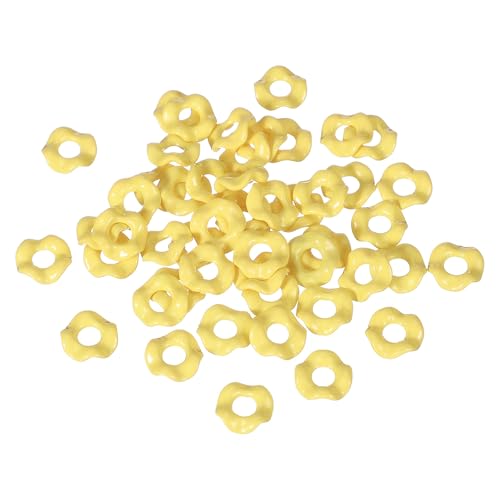Perles acryliques et intercalaires ondulés pour réparer et customiser vos colliers