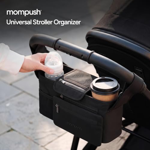 Image of Mompush Wiz 2-in-1 Bassinet Stroller, Reversible Seat, Universal Organizer
