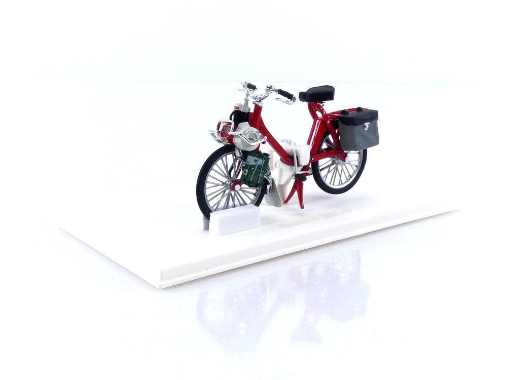 Norev- Solex 1969 Red 1:18 Miniaturowy, 182060, czerwony, 1/18
