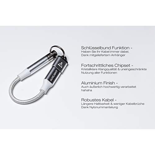 Auxlight AUX Adapter für Lightning auf Klinke 3,5mm
