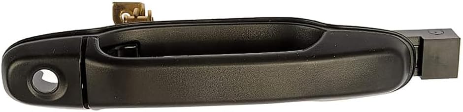 KarParts360 for Toyota Previa 1991-1997 Exterior Door Handle Front, Driver Side | Plastic | Textured Black | with Key Lock Hole | Replacement for 69220-95D00