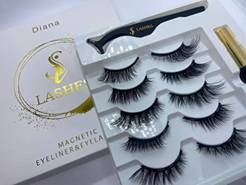 SiLashes Magnetic Eyelashes Kit, Black - Image 2