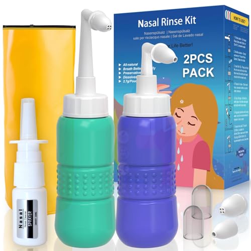 TONELIFE Nose Wash Bottle Set