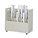 Safco Products 3043 Mobile Roll File, 21 Compartment, Putty