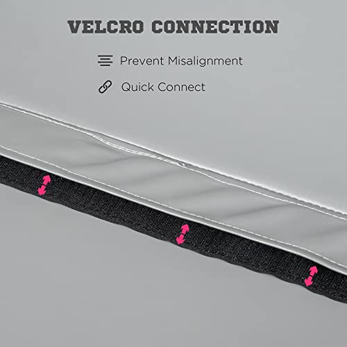 Soozier 2" T X 5' W Extra-Protective Pole Dance Mat With Folding And Handle, Lightweight Pole Crash Mat, Soft Pole Dancing Floor Mat, Grey #TOP4