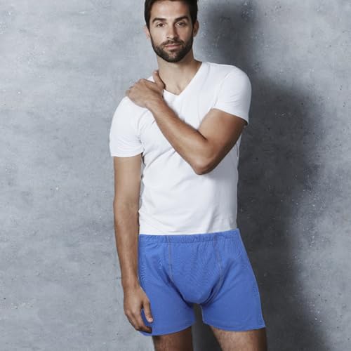 Calzoncillos de hombre de algodón reutilizables con cintura elástica 6