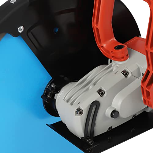 Electric Concrete Saw, 5800W 3800RPM Concrete Cutter Electric Wall Chaser with 350mm Saw Blade Adjustable Cutting Depth, Circular Saws Used to Cut Tiles, Marble, Stone 5 Electric Concrete Saw, 5800W 3800RPM Concrete Cutter Electric Wall Chaser with 350mm Saw Blade Adjustable Cutting Depth, Circular Saws Used to Cut Tiles, Marble, Stone - Image 5