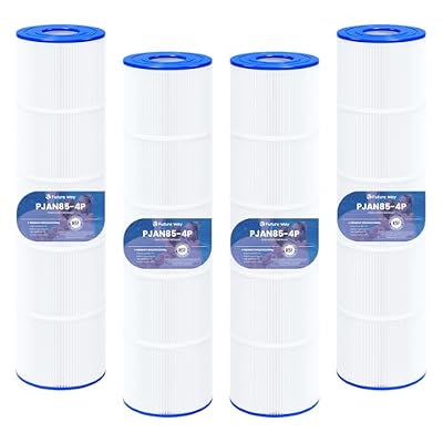 Future Way CV340 Pool Filter Cartridges Replacement for Jandy CL340, CV340, Replace Pleatco PJAN85, Jandy R0554500, Unicel C-7459, Filbur FC-6405, 4x85 sq. ft (4 Pack)