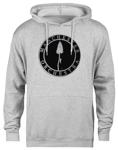 Pull à capuche Manchester Orchestra gris pour homme et femme streetwear